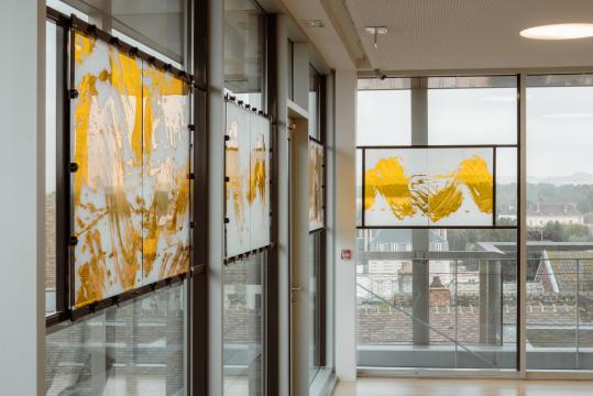 Vue de l'auditorium du musée Camille Claudel